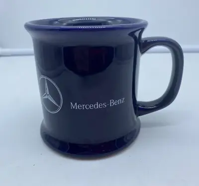 Mercedes Benz Car Logo Spell Out Ceramic Coffee Mug Cup Blue    F108 • $9.95