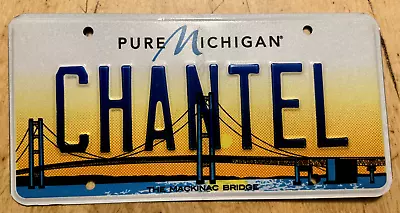 Colorful Graphic Mackinac Bridge Vanity License Plate   Chantel    Shantel • $26.99