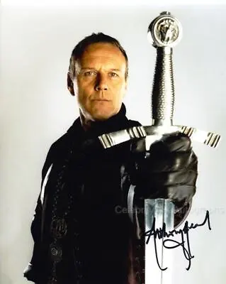 ANTHONY HEAD As Uther Pendragon - Merlin GENUINE SIGNED AUTOGRAPH • £22.95