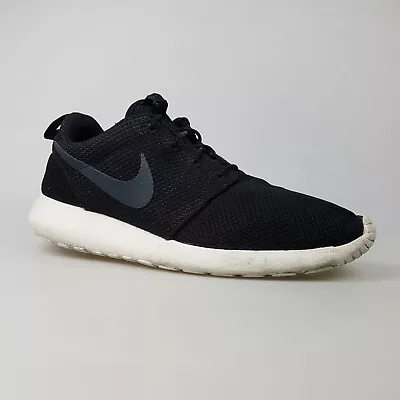 Men's NIKE 'Roshe Run' Sz 11 US | 45 EU Runners Shoes Black | 3+ Extra 10% Off • $41.99