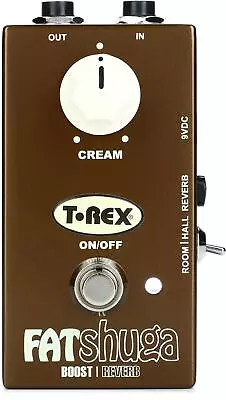 T-Rex Fat Shuga Overdrive With Reverb Pedal • $159