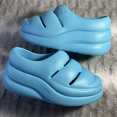 UGG Women's Sport Yeah Clog Slip On Shoes Blue Size 7 • $34.99