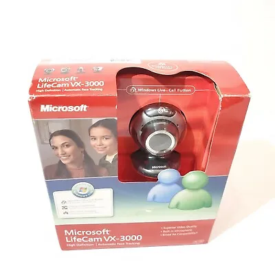 Microsoft Lifecam VX-3000 USB 2.0 Webcam - Free Shipping • $39.99