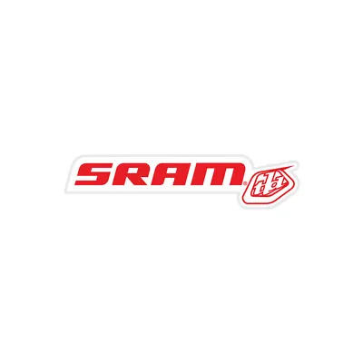Troy Lee Designs TLD SRAM Sticker - Red 5  X 1  • $7