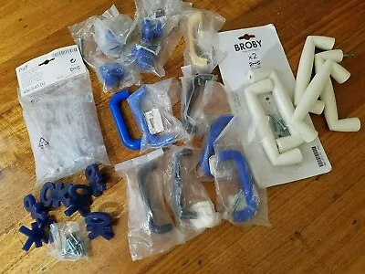 BULK LOT PLASTIC Handles & Knobs Broby Paff IKEA + LOTS MORE NEW • $14.95