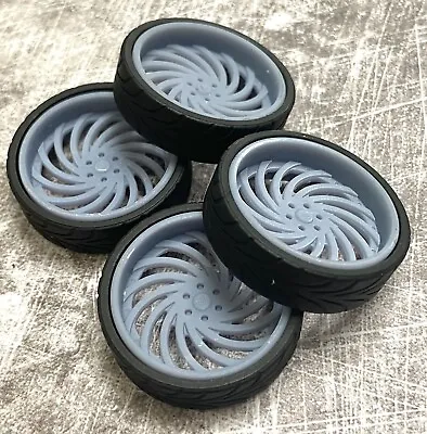 1/24 Resin 26 Scale-Inch  Artis “Kurva” Model Car Wheels/Tires1/25 Donk • $17.99