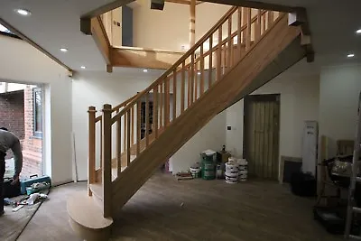 £600 • Buy Bespoke Oak Staircase Design Service , Made To Measure.