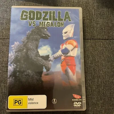 Godzilla Vs Megalon ~ Rare Japanese Monster - VGC ~ Genuine R4 ~ Free Post • £18.61