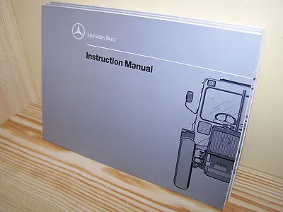 MB-trac 443 1300 1400 1600 Turbo Factory Operating Instruction Manual - NEW • £35