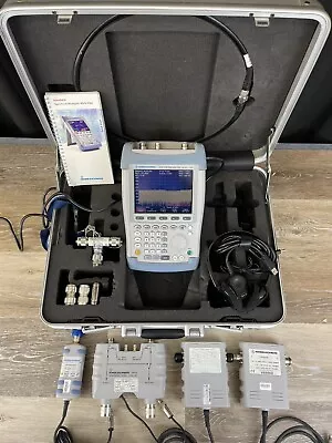 $5999.99 • Buy Rohde & Schwarz FSH6 100kHz 6GHz Handheld Spectrum Analyzer W/ FSH-Z1 And
