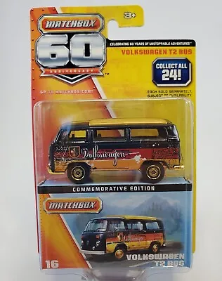 Matchbox Volkswagen T2 Bus 2013 60th Anniversary Series 16/24 • $9.95