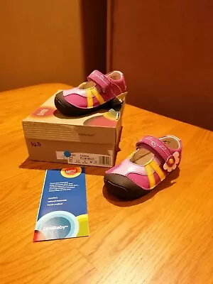 Umi Cassia Plum Multi Toddler Shoes. Self Fastening. UK 5 EU 21. • £7.99