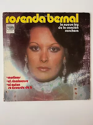 Rosenda Bernal La Nueva Ley 1977 LP 5061 Promo Not For Sale White Label EX • $29.99