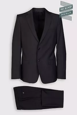 RRP€1438 VERSACE COLLECTION Wool Suit Mismatch Size Jacket IT48 Trousers IT50 • $295.94