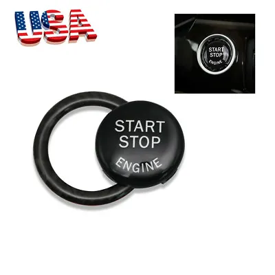  Engine Start Stop Button Replace Cover With Ring For BMW E90 E92 E93 2009-2012 • $9.26