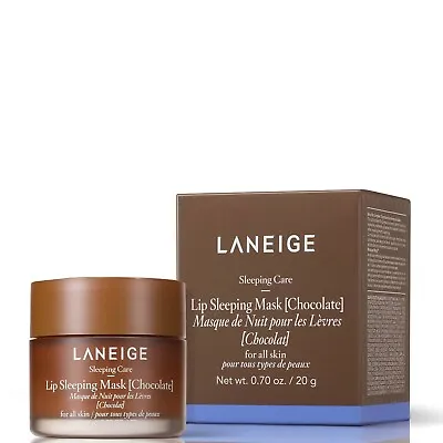 LANEIGE Lip Sleeping Mask (Chocolate) 20g - Vitamin C And Hyaluronic Acid - BNIB • $29.95