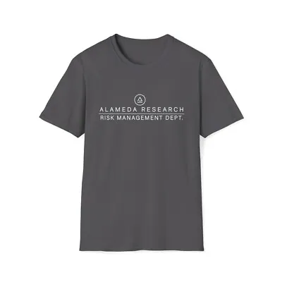 Alameda Research Risk Management Dept. Crewneck T-Shirt Crypto FTX SBF Fraud • $22.79