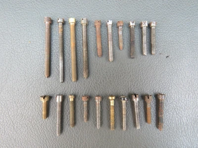 $18.35 • Buy  Job Lot Of 20 Vintage French Clock Screws - Spares Parts