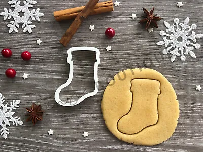 £4.29 • Buy Santa Boot Stocking Cookie Cutter 06 | Christmas | Fondant Cake Decorating | UK