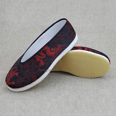 Chinese Taiji Kung Fu Martial Arts Shoes Wushu Shaolin Sports Wing Chun Sneakers • $38