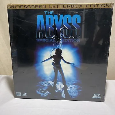 The Abyss Special Edition Laser Videodisc Dolby THX. 3 Discs 1993 New Sealed • $69.99