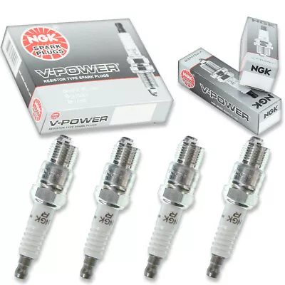 4pcs Mercruiser 228 NGK V-Power Spark Plugs Inboard 8 Cyl GM Small Block Kit Zp • $22.86