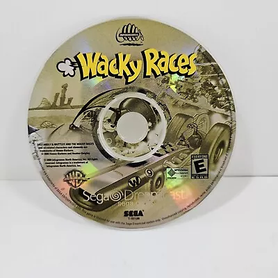 Wacky Races (Sega Dreamcast 2000) Disc Only - UNTESTED Sold As-Is • $24.99