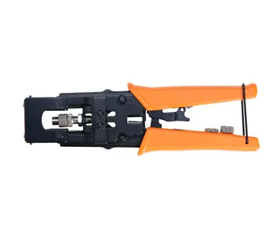 Coax Compression Crimping Tool For RCA BNC F-Connectors RG59 RG6 Coaxial Cable • $24.99