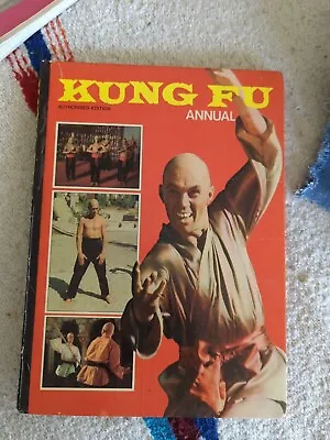 £32.95 • Buy VINTAGE KUNG FU AUTHORISED EDITION HARDBACK ANNUAL BY BROWN WATSON - 1976 Rare