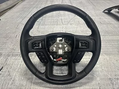 2015-2020 Ford F-150 F150 Driver Wheel With Switches Oem Black #19 • $99.99