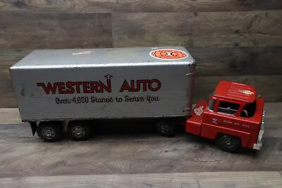 Vintage Western Auto Stores Marx Truck And Trailer Used Condition • $183.58