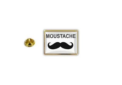 £4.19 • Buy Pins Pin's Badge Metal Lapel Hat Button Mustache Ref2