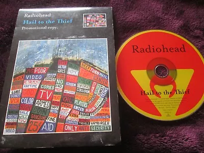 Radiohead Hail To The Thief THIEF 02 Promotional CD Album In Map Style Wallet • £19.50