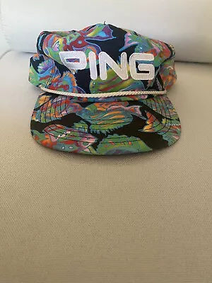Vintage Ping Golf Hat Fish Super Rare Grail Adjustable Great Condition G430 Max • $95