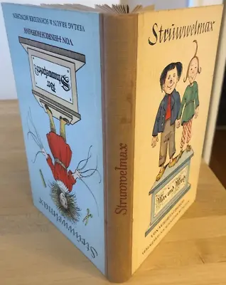 Max Und Moritz By Busch & Struwwelpeter By Hoffman 1950s Hardcover 2 Books In 1 • $45