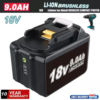 9.0AH BATTERY For MAKITA 18V LXT LITHIUM ION BL1860B BL1840 BL1830B BL1850 • $52.89