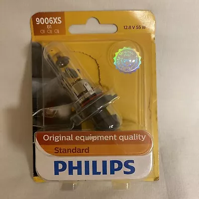 Philips 9006XS B1 12V 55W Standard Vision Single Bulb Head Light Replacement • $10.48