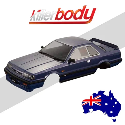£108.27 • Buy 48678 Killerbody 1/10 Nissan Skyline R31 Blue Painted Body Shell Decals OZRC ML