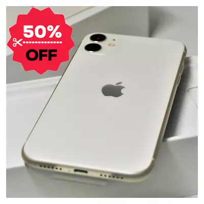 Apple IPhone 11 White 64|128GB (GSM + CDMA) Unlocked Tmobile Verizon 4G • $179