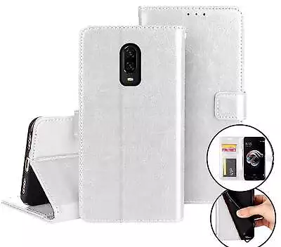 Oneplus 6T Fine Leather Wallet Case Id Cash Compartment • $7.50