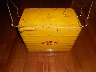 Vintage Royal Crown Cola  Cooler With Bottle Opener • $225