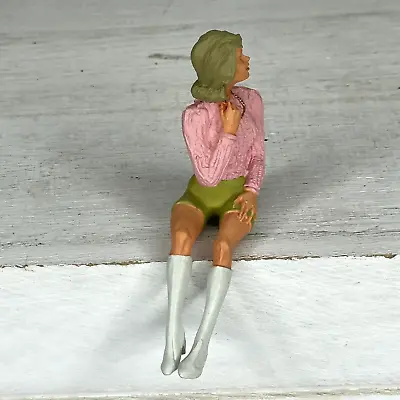 GMP 1/18 Scale Woman Sitting On Hood Of Car Figurine - Very Rare 4” • $25.62