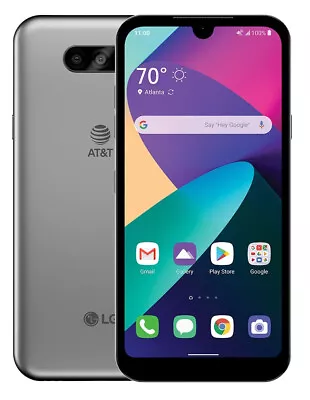 LG Phoenix 5 16GB 5.7  Android Smartphone AT&T Prepaid (Silver) • $70