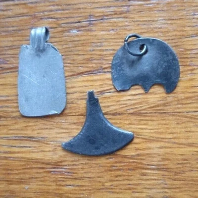 £36 • Buy Silver Viking Pendants Found With A Metal Detector Lot 16