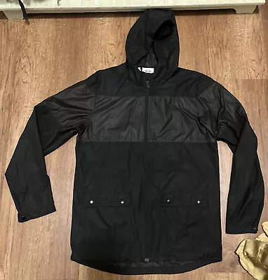 Mini Cooper Full Zip Up Jacket Water Repellant Rain Coat Men’s Sz M Nwot Black • £57.90