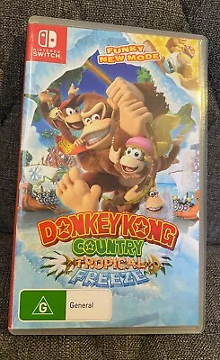 $55 • Buy FREE POSTAGE - Nintendo Switch Donkey Kong Country : Tropical Freeze Video Game