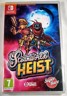 STEAMWORLD HEIST New NINTENDO SWITCH Super Rare Games #35 W/ Cards Steam World • $67.50