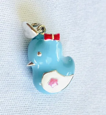 Aaron Basha Inspired Sterling Silver Baby Bird Enamel Charm/ Pendant • $16.50