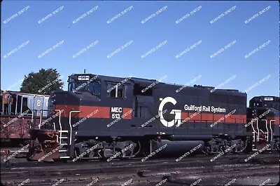 ORIG SLIDE Maine Central 513 GP40-2LW Original Kodachrome Slide Processed By • $4