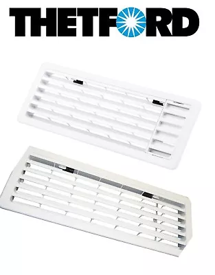 Thetford Fridge Vent Kit Upper & Lower Vents - White - Caravan RV Motorhome • $154